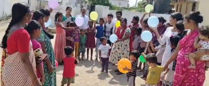 Nehru Jayanti celebrated in grand manner at Pettewani School