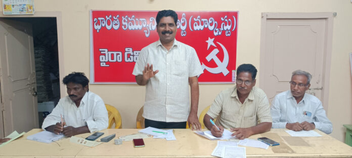Public issues within the limits of Wira Municipality should be resolved: CPI(M)