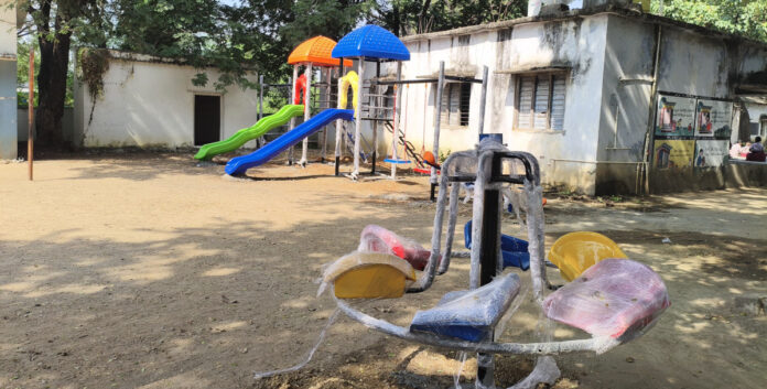 చిల్డ్రన్ పార్క్ ల ఏర్పాటుతో పాఠశాలలు బలోపేతం