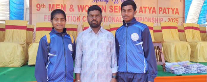 ఫెడరేషన్ కప్ టోర్నీకి ఒకే కుటుంబం విద్యార్థులు ఎంపిక