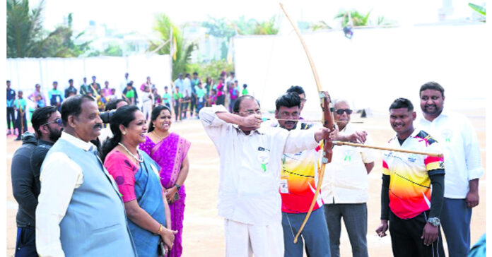 జాతీయ స్థాయి ఆర్చరీ టోర్నీ షురూ