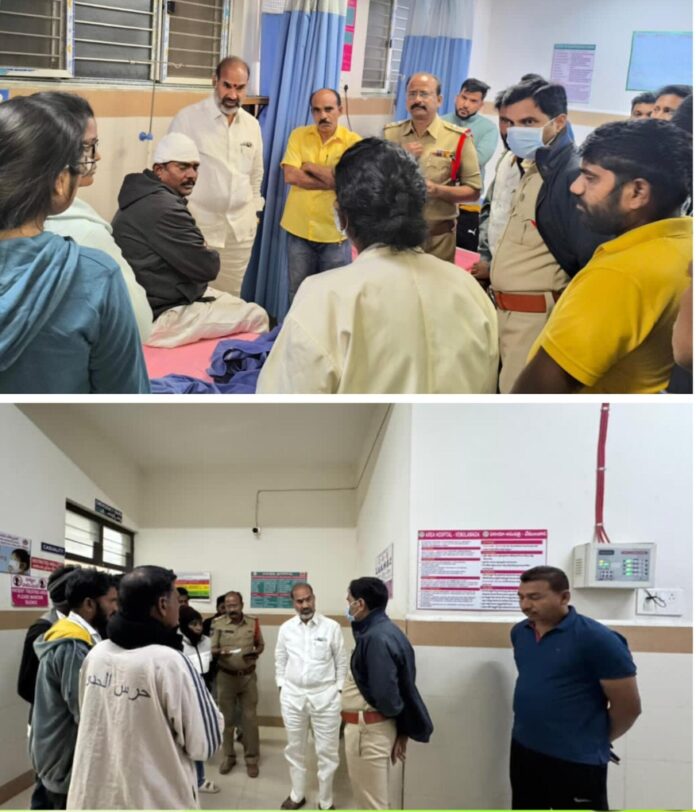 వేములవాడ మార్కెట్ కమిటీ చైర్మన్పై కత్తులతోదాడి..