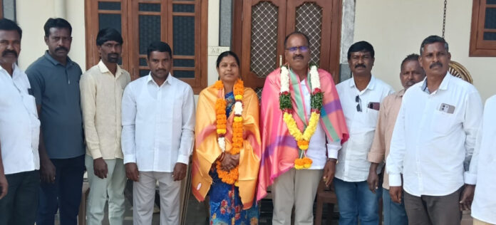 A grand tribute to Gouraram Sarpanch Hemalatha Immadi Gopi..