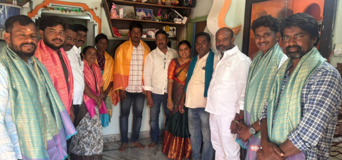 గన్నారం పాలకవర్గనికి సన్మానం..