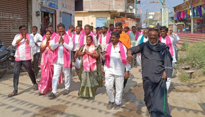 జుక్కల్ మండలంలో బీఆర్ఎస్ శక్తి ప్రదర్శన..