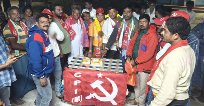 ఈదులూరులో మూడు వార్డులు సీపీఐ(ఎం) కైవసం