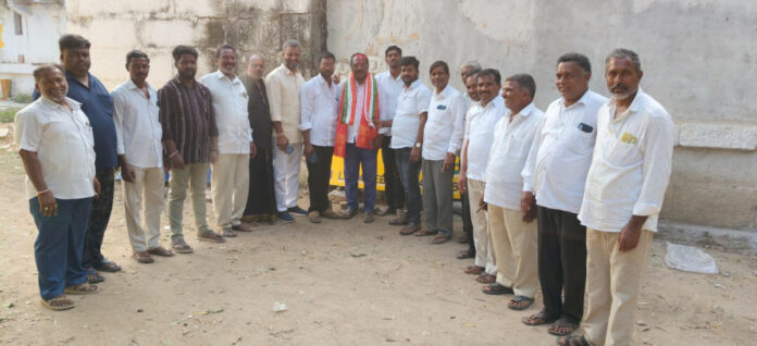 Congress candidate for Sarpanch unanimously