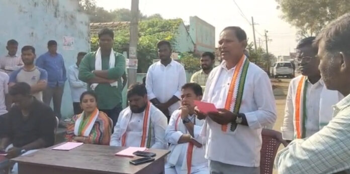 కాంగ్రెస్ అభ్యర్థులను గెలిపించాలి: బడితెల రాజయ్య