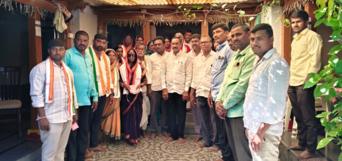 Development of villages is possible only with Congress