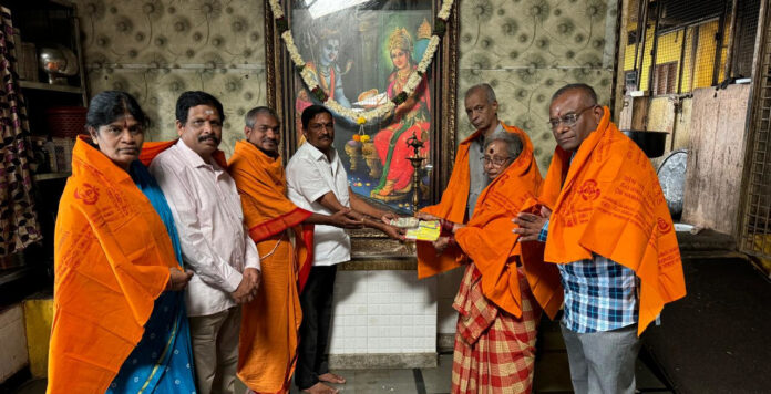 ఉమామహేశ్వర స్వామి దేవస్థానానికి భారీ విరాళం