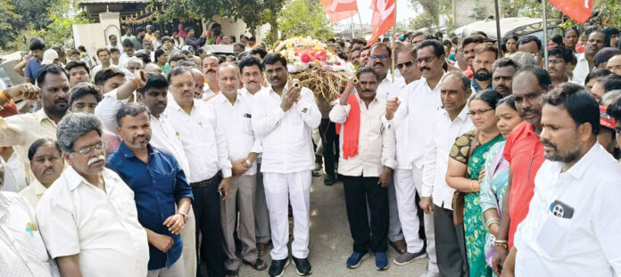 బ్రహ్మయ్య మృతి కార్మిక ఉద్యమానికి తీరని లోటు