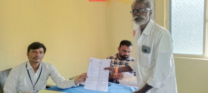 Indarapu Saraiahs nomination as a candidate for the 4th ward