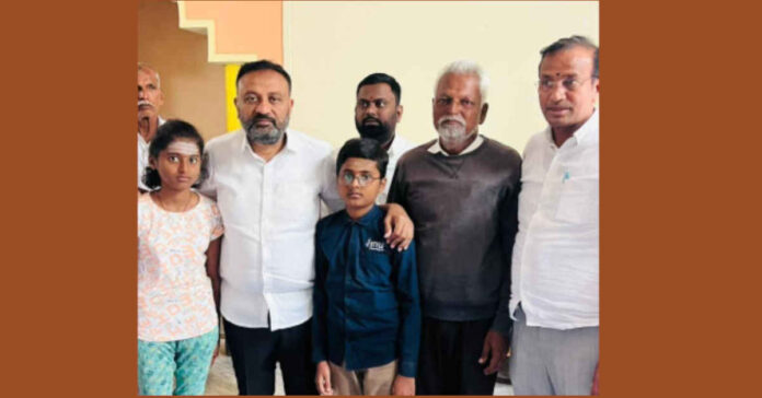 మృతుని కుటుంబాన్ని పరామర్శించిన జుక్కల్ ఎమ్మెల్యే