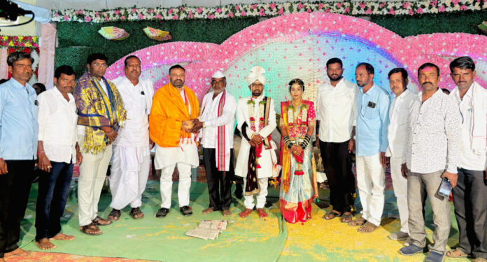 MLA Thota attended the auspicious events