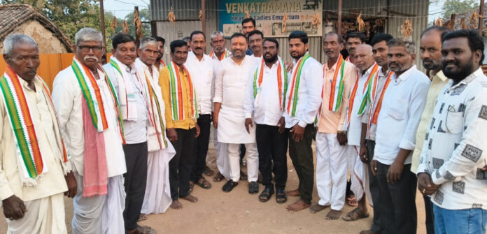 ఎమ్మెల్యే సమక్షంలో కాంగ్రెస్ లోకి భారీగా చేరికలు..