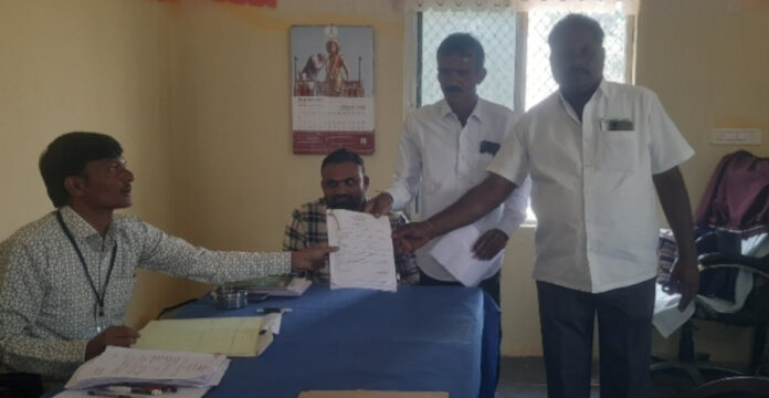 Mekala Rajaiahs nomination as Mallaram Sarpanch candidate