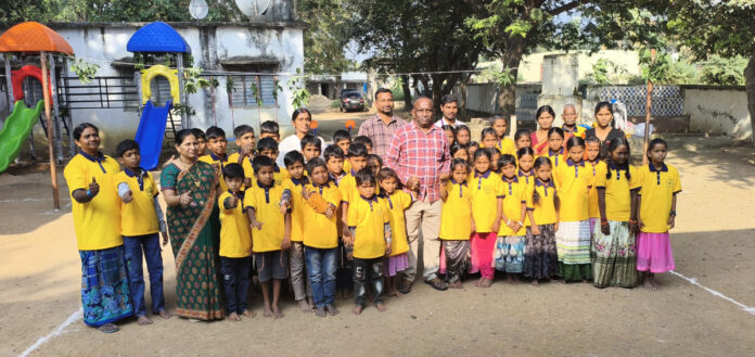 Playzone dresses provided to students