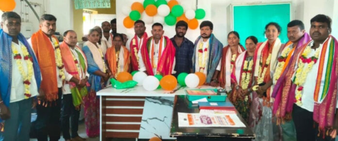 Rudraram Sarpanch and Sub-Sarpanch take oath