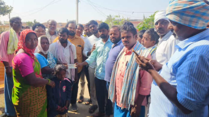 SR Foundation provided financial assistance to the family of the deceased.