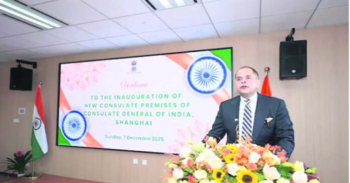 షాంఘైలో భారత కొత్త కాన్సులేట్ భవనం