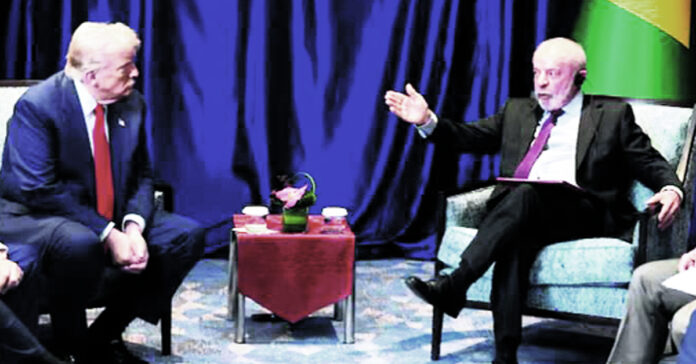 Lula with Trump hello..hello..