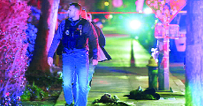 Shooting at Brown University in the United States.