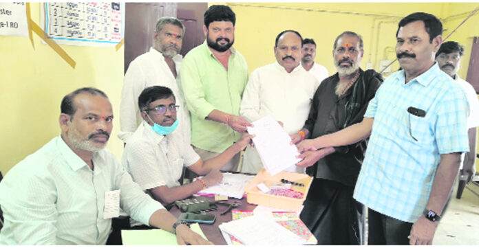 Resignation from the job of an office subordinate