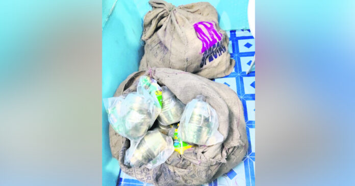 41 bottles seized