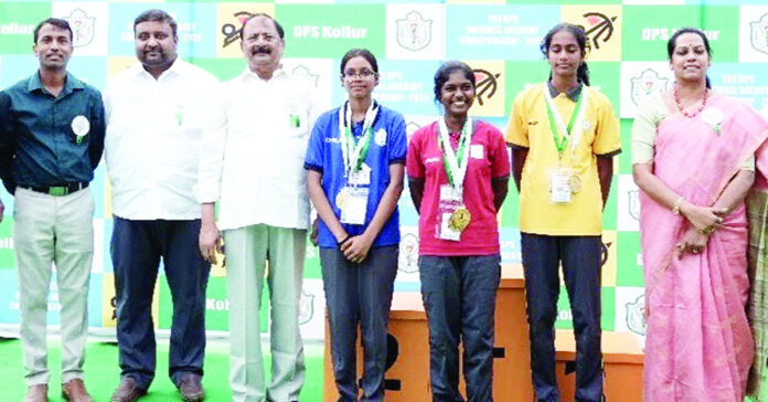 జాతీయ ఆర్చరీ విజేత కొల్లూరు డీపీఎస్