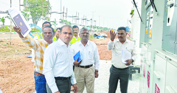 గ్లోబల్ సమ్మిట్కు విద్యుత్కు శాఖ విస్తృత ఏర్పాట్లు