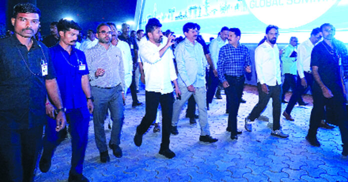 గ్లోబల్ సమ్మిట్కు పకడ్బందీ ఏర్పాట్లు