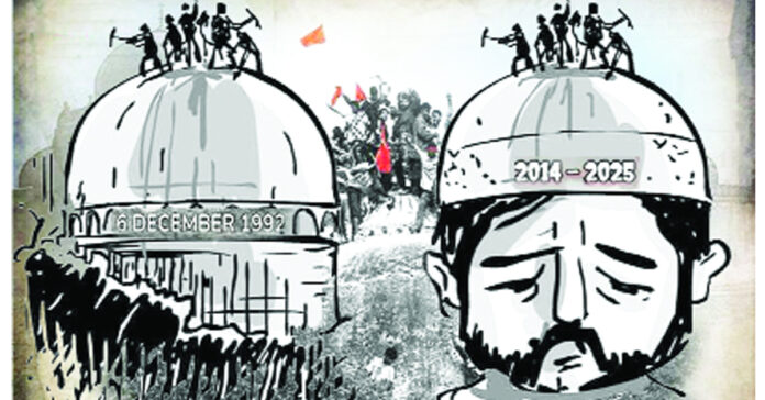 What was destroyed was not building, but unity!