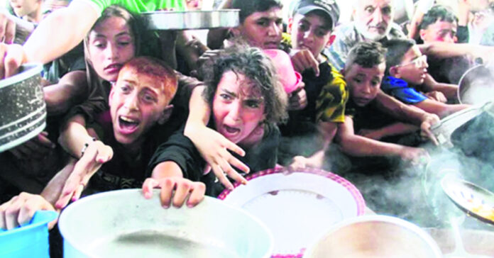 గాజాలో పోషకాహారలోప సంక్షోభం