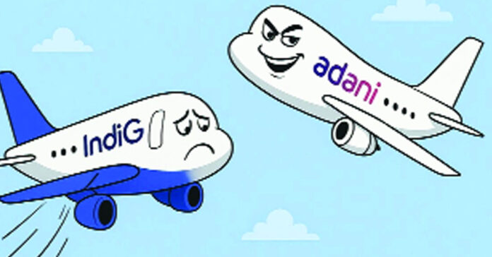 గోగో ఇండిగో… కమ్ కమ్ అదాని!?