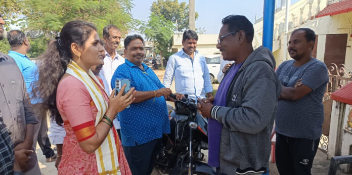 Village development is his goal.