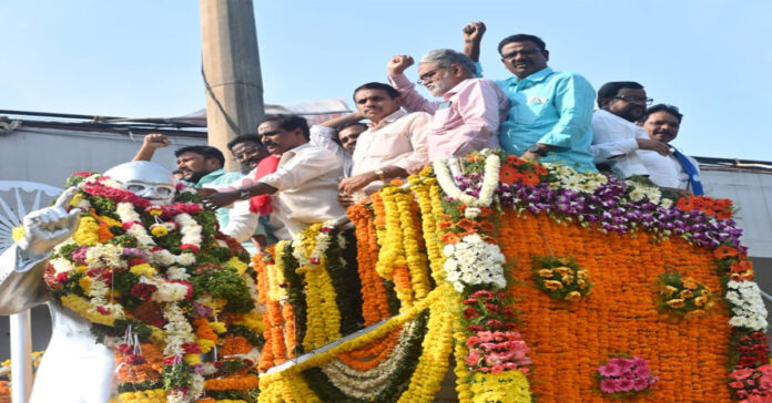 అంబేద్కర్ ఆశయాలను కాలరాస్తున్న బీజేపీ ప్రభుత్వం