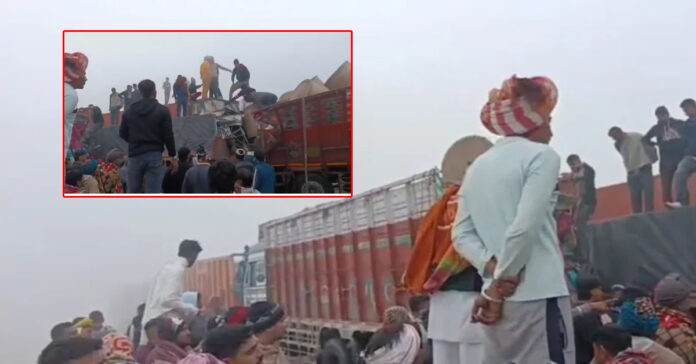 దట్టమైన పొగమంచు..పలు వాహనాలు ఢీ