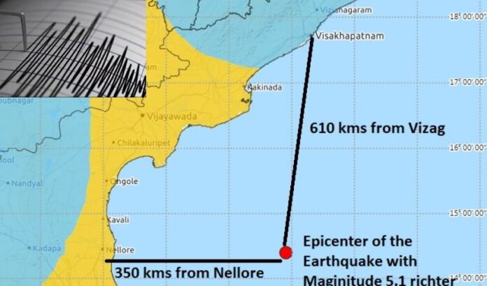 బంగాళాఖాతంలో భూకంపం..