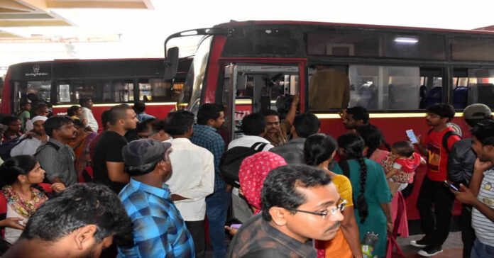 రేపే తొలి విడత పల్లెపోరు..కిటకిటలాడుతున్న పలు బస్టాండ్లు