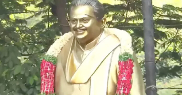 ఎస్పీ బాలసుబ్రహ్మణ్యం విగ్రహావిష్కరణ