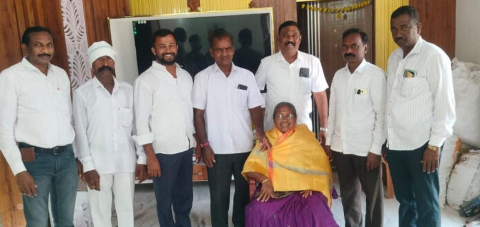 A grand tribute to Parvatamma Gudem Sarpanch