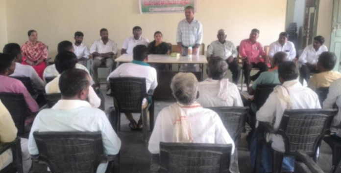 Farmers awareness on Yasangi groundnut cultivation