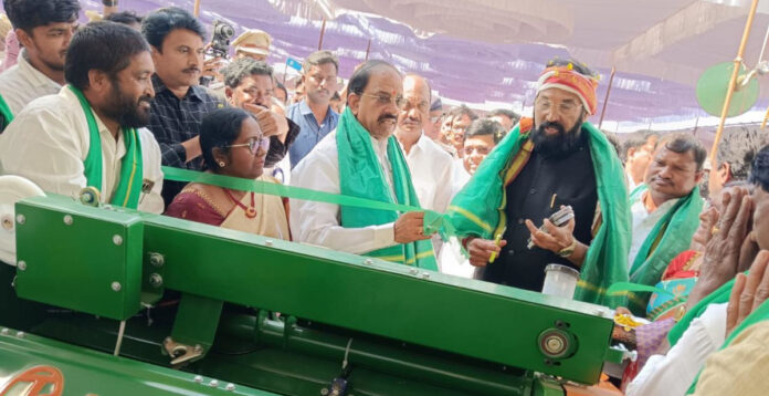 Farming mechanization scheme restarted