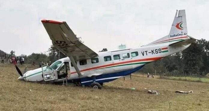 రూర్కెలాలో కూలిన ప్రయివేట్ విమానం