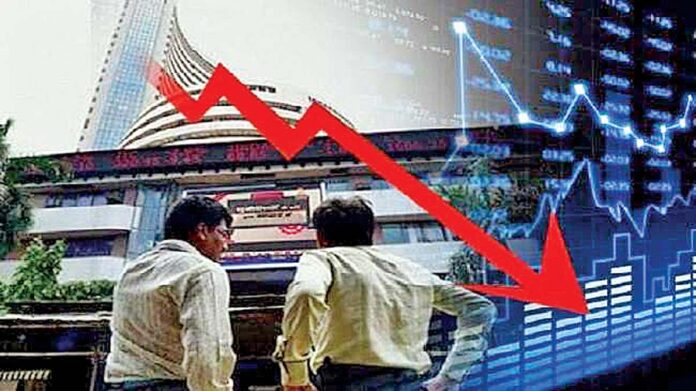 సెన్సెక్స్ 1,144 పాయింట్ల పతనం