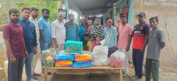 Providing financial assistance to the victims family