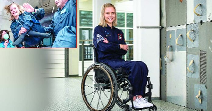 From a wheelchair to space