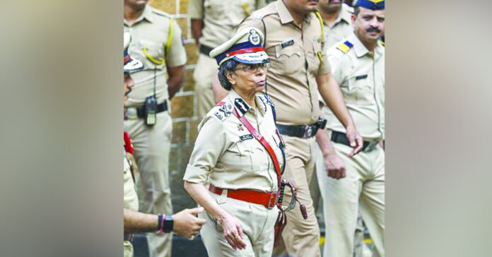 Maharashtra's first woman DGP retires.