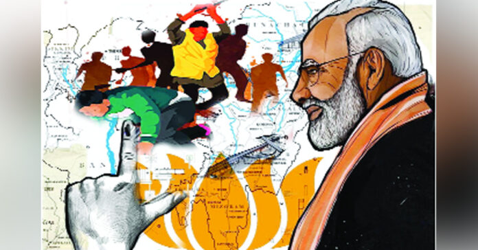 The flames of racial and religious hatred