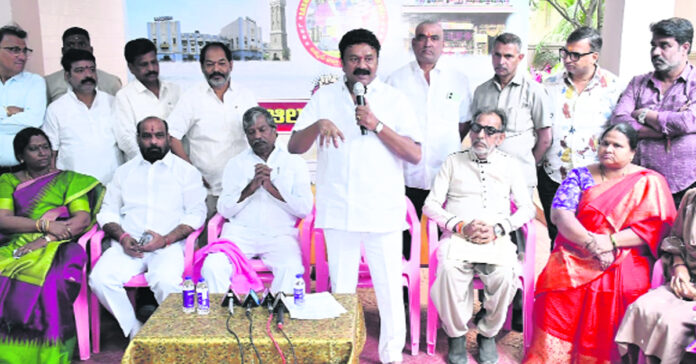 The Chief Minister is conspiring to erase the name of Secunderabad.